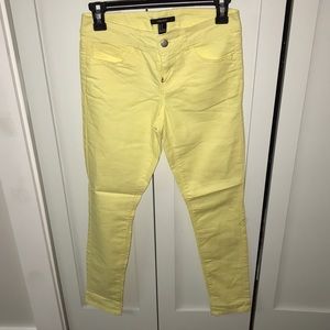 Yellow jeans